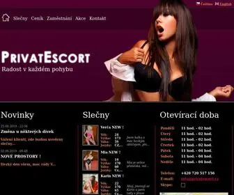 Privatescort.cz(Privat Escort) Screenshot