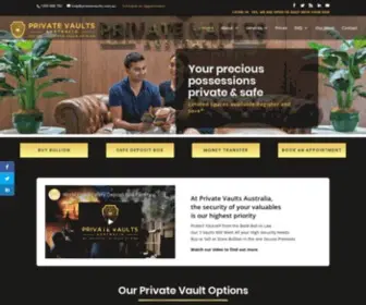 Privatevaults.com.au(Safe Deposit Box) Screenshot