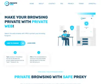 Privatewebapp.com(Private Web) Screenshot