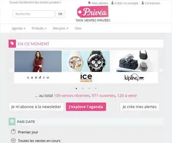 Privea.fr(Toutes) Screenshot