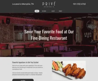 Priveofmemphis.com(Prive) Screenshot