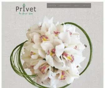 Privetflowers.com(Privet Flowers) Screenshot