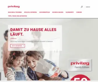 Privileg.de(Kühlen & Gefrieren) Screenshot
