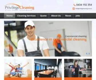 Privilegecleaning.com.au(Privilege Cleaning) Screenshot