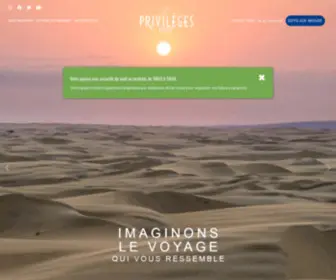 Privileges-Voyages.com(Privilèges) Screenshot