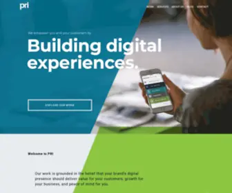 Priworks.com(Digital Product Development and Marketing Services) Screenshot