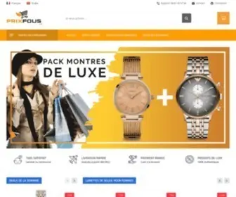 Prixfous.ma(Montres de luxe au Maroc) Screenshot