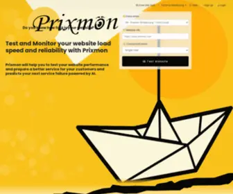 Prixmon.com(Trusted tool to have a full control on your digital assets) Screenshot