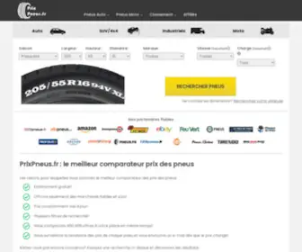 Prixpneus.fr(Meilleur comparateur prix des pneus) Screenshot