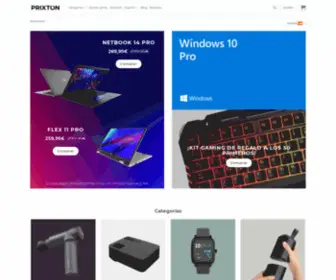 Prixton.com(Las mejores ofertas en tecnología e informática) Screenshot