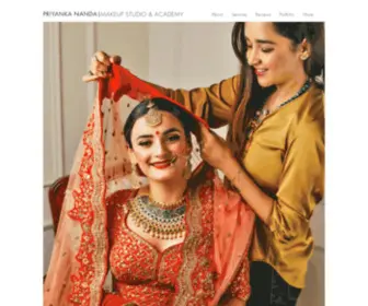 Priyankananda.com(Best Bridal Makeup Artist in Chandigarh) Screenshot