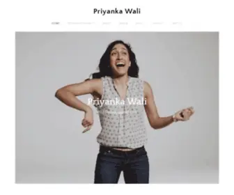 Priyankawali.com(Priyanka Wali) Screenshot