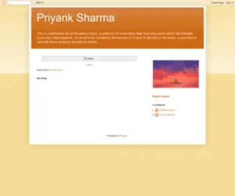 Priyanksharma.co.in(This blog) Screenshot