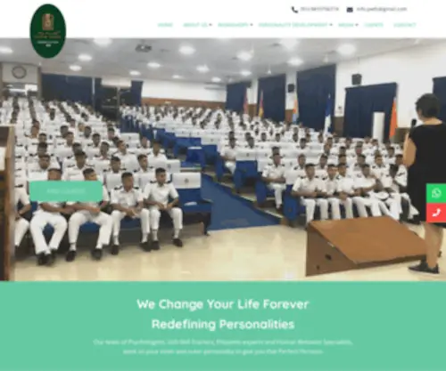Priyawarrickfinishingschool.com(Personality Development School in India) Screenshot