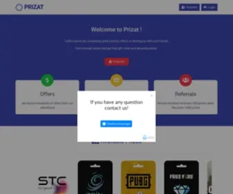 Prizat.com(Pkv games) Screenshot