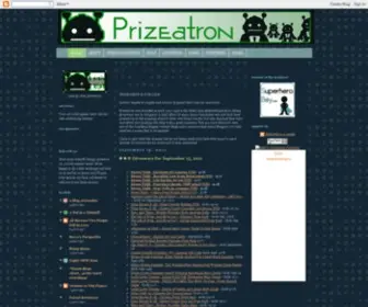 Prizeatron.com Screenshot