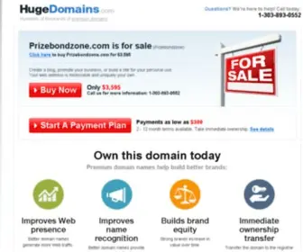 Prizebondzone.com Screenshot