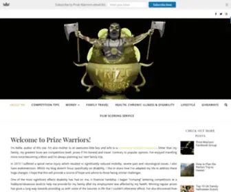 Prizewarriors.com(About Me) Screenshot