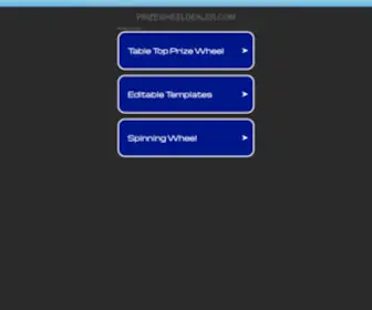 Prizewheeldealer.com(Games People Play) Screenshot