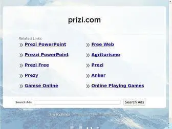 Prizi.com Screenshot