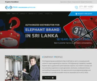 Prkengineering.com(PRK Engineering) Screenshot