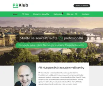PRklub.cz(PR Klub) Screenshot