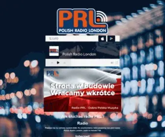 PRL24.co.uk(Polski Radio Londyn) Screenshot