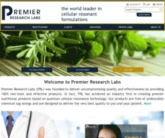 Prlabs.com(Premier Research Labs) Screenshot