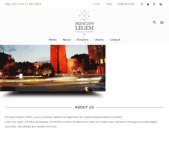 Prlegem.com(Princeps Legem) Screenshot