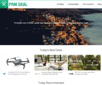 PRmdeal.com(Coupons) Screenshot