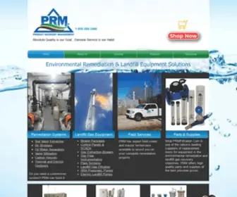 PRmfiltration.com(Environmental Remediation) Screenshot