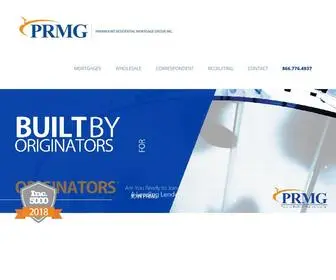 PRMG.net(Corporate Home Loans) Screenshot