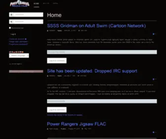 PRmhub.com(Power Rangers Media Hub) Screenshot