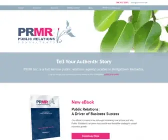 PRmrinc.net(PRMR Inc) Screenshot