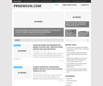 Prnewson.com(Prnewson) Screenshot