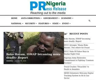 Prnigeria.com(Prnigeria) Screenshot