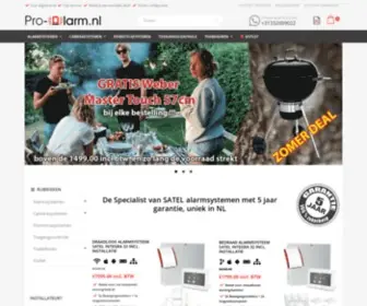 Pro-Alarm.nl(Beveiligingssysteem kopen) Screenshot