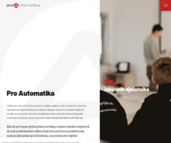 Pro-Automatika.hr(Pro Automatika) Screenshot