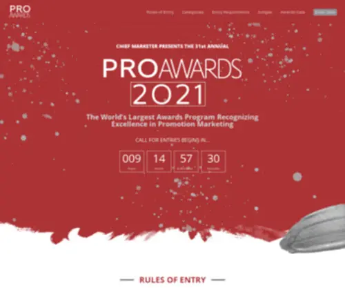 Pro-Awards.com(Pro awardspro awards 2021) Screenshot