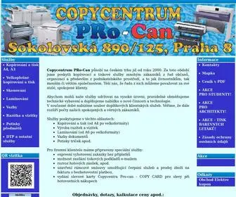 Pro-Can.cz(Pro Can) Screenshot