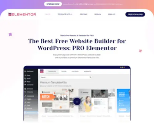 Pro-Elementor.com(Enable PRO Features of Elementor for FREE) Screenshot