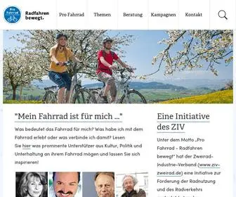 Pro-Fahrrad.de(Pro Fahrrad) Screenshot