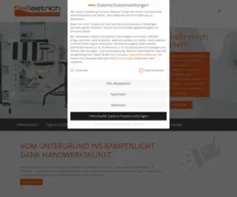 Pro-Fliessestrich.de(Auf gutem Grund) Screenshot