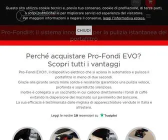 Pro-Fondi.com(Sistema pulizia Pro) Screenshot