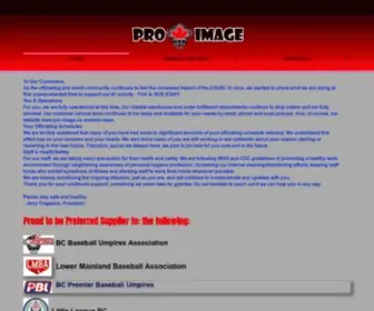 Pro-Image.ca(Pro Image) Screenshot