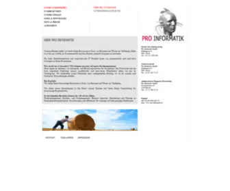 Pro-Informatik.ch(Pro Informatik) Screenshot