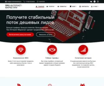 Pro-Internetmarketing.ru(Заказать услуги SEO) Screenshot