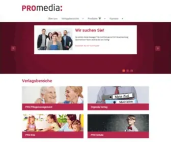 Pro-Media.de(Fachverlag PRO Media) Screenshot