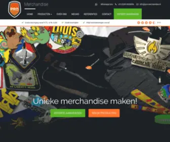 Pro-Merchandise.nl(👍) Screenshot