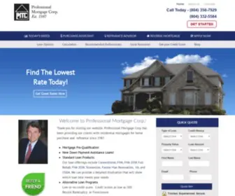 Pro-Mortgage.com(Richmond VA Home Loans) Screenshot